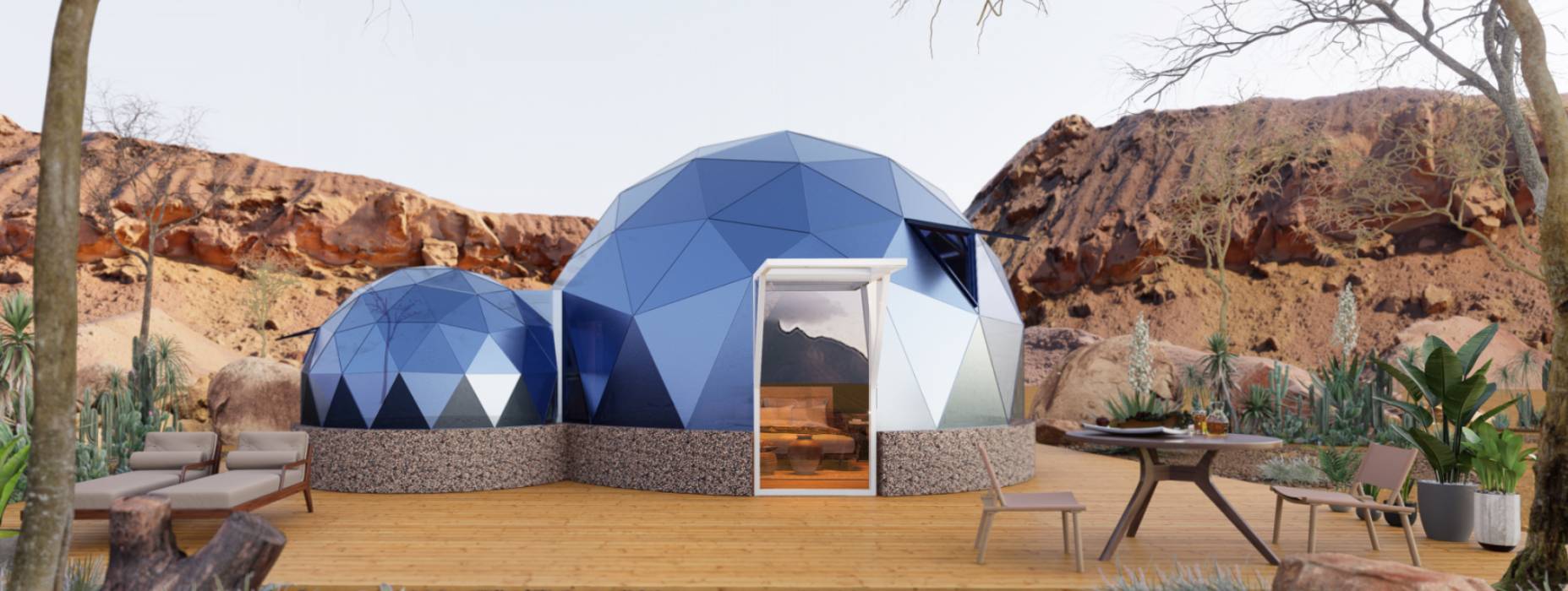 武进区球形智能光伏玻璃星空房